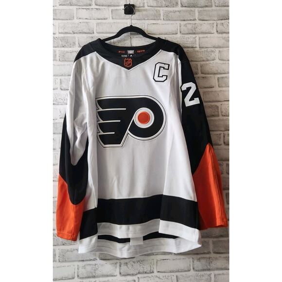 ADIDAS PHILADELPHIA FLYERS CLAUDE GIROUX #28 HOCKEY JERSEY H52336 SIZE 54 - Picture 1 of 7